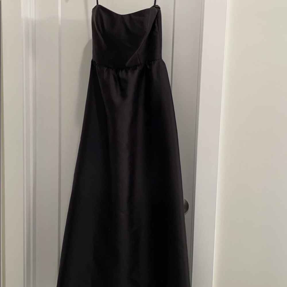 Black bridesmaid dress